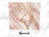 20 oz Skinny Tumbler Wrap, Pink Marble Gold Veins, Sublimation Design, Straight and Tapered, png Digital Download thumbnail 4