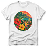 Hibiscus Hues ~ Comfort Colors Premium Tee thumbnail 9