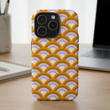 Retro Groovy Rainbow MagSafe® Phone Case thumbnail 1