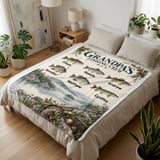 Grandpa's Fishing Crew Blanket thumbnail 4