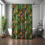 Tropical Bird Paradise Shower Curtain thumbnail 7