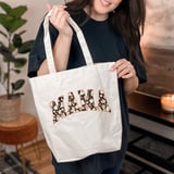 Retro Ghost Mama Tote Bag thumbnail 10