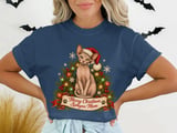 Merry Christmas Sphynx Mom Tee thumbnail 2