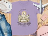 The Lord Is My Shepherd Psalm 23 Bible Verse Christian Youth T-shirt, Vintage Lamb Religious Faith Graphic Tee thumbnail 11