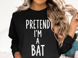 Pretend I'm A Bat Tee thumbnail 14