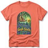 Gogh Sloth ~ Comfort Colors Premium Tee thumbnail 4