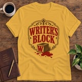 Writer's Block, Solid Hardwood Softstyle Tee thumbnail 3