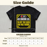 Off The Clock Free Favors T-Shirt thumbnail 9