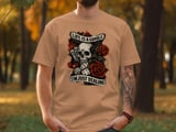 Life Is A Gamble T-Shirt, Tattoo Style Skull Roses T Shirt, Poker Cards Dice Tee, T Shirts for National Tattoo Day, Casino Luck Gambling thumbnail 10