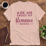 Ask Me About My Romance Books Softstyle Tee thumbnail 10
