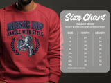 Bionic Hip T-Shirt: Handle With Style Design, Hip Replacement Surgery Recovery Apparel thumbnail 5