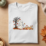 Ghost Walking Dog Autumn Tee thumbnail 12