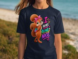 I Was Being Nice Sally the Squirrel Tee thumbnail 10