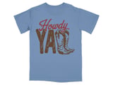 Howdy Y'all Western Boots Graphic T-Shirt thumbnail 6