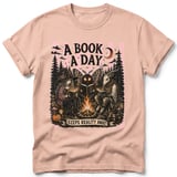 A Book A Day Keeps Reality Away Tee thumbnail 13