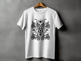 Bikes & Diamonds On Repeat | Lowrider Bike Shirt thumbnail 14