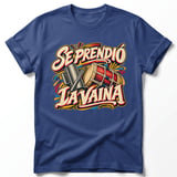 Se Prendió La Vaina T-Shirt – Dominican Merengue & Culture Tee thumbnail 2