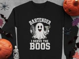Bartender I Serve The Boos Tee thumbnail 7