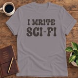 I Write Sci-Fi Softstyle Tee thumbnail 6