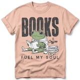 Books & Coffee Frog Tee thumbnail 25