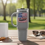 Grand Wagoneer Tumbler, American Flag, The Waggy, Car Lover Gift, Cars at Petralla Shop thumbnail 7