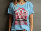 Faux Patchwork Ghouls Support Girls Tee thumbnail 14