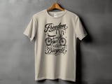 Freedom Is Riding a Bicycle | Lowrider Bike T-Shirt thumbnail 13