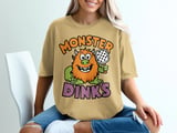 Pickleball Comfort Colors Shirt, Monster Dinks, Vintage Graphic Tee thumbnail 11