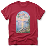 Gogh Lake Ontario ~ Comfort Colors Premium Tee thumbnail 2