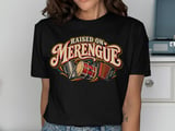 Raised on Merengue T-Shirt – Dominican Music & Culture Tee thumbnail 3