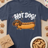 Hot Dog! Dachshund Tee thumbnail 2