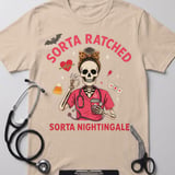 Sorta Ratched Sorta Nightingale Tee thumbnail 9