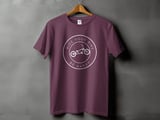 Ride Your Bike Be Happy | Stretch Chopper Cruiser Shirt thumbnail 7
