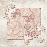 Coquette Pearls & Bows Seamless Digital Pattern Size Bundle Png thumbnail 11