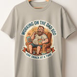 Dad Bod T-Shirt, Funny Dad Shirt, Father's Day Gift, Snack Lover Tee, Humorous Dad Life Graphic Top for Husband, Grandfather thumbnail 2