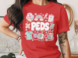 Peds Nurse Stuff T-Shirt: Pediatric Nurse Practitioner, Retro Nursing Design thumbnail 6