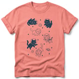 Space Cats Astronaut Tee thumbnail 5