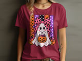Cute Pink Bow Ghost Tee thumbnail 5