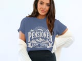 Pensioner Est. 2026 Mountain Escape T-Shirt thumbnail 3