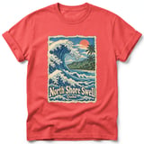 North Shore Swell ~ Comfort Colors Premium Tee thumbnail 3