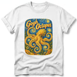 Gogh Octopus ~ Comfort Colors Premium Tee thumbnail 9
