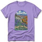 Gogh Live Free ~ Comfort Colors Premium Tee thumbnail 6