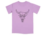 Desert Bloom Skull Hearts Graphic Tee thumbnail 8