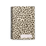 Classic Leopard Print Backpack, Animal Pattern Spiral Notebook, Wild Aesthetic School Bag & Journal Set thumbnail 4