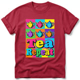 Tea Repeat ~ Comfort Colors Premium Tee thumbnail 2