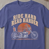 Ride Hard Read Harder Tee thumbnail 5