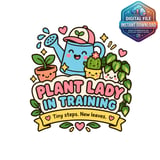 Plant Lady in Training Digital Mug Wrap thumbnail 2