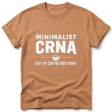 Minimalist CRNA Coffee Tee thumbnail 7