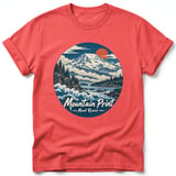 Mountain Print ~ Comfort Colors Premium Tee thumbnail 3