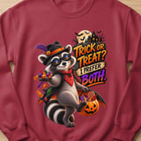 Trick or Treat Randy the Raccoon Sweatshirt thumbnail 3